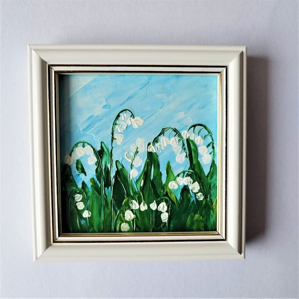 Lilies-of-the-valley-painting-wildflowers-in-acrylic-very-small-wall-decor.jpg