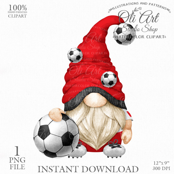 Soccer player gnome clipart.JPG