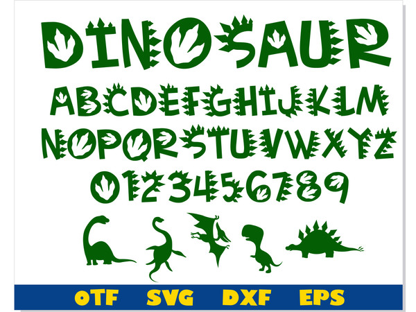 Dinosaur font ttf otf svg 1.jpg