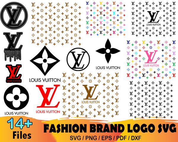 LV Logo Bundle Svg, LV Logo Svg, Logo Bundle Svg, Louis Vuit - Inspire  Uplift