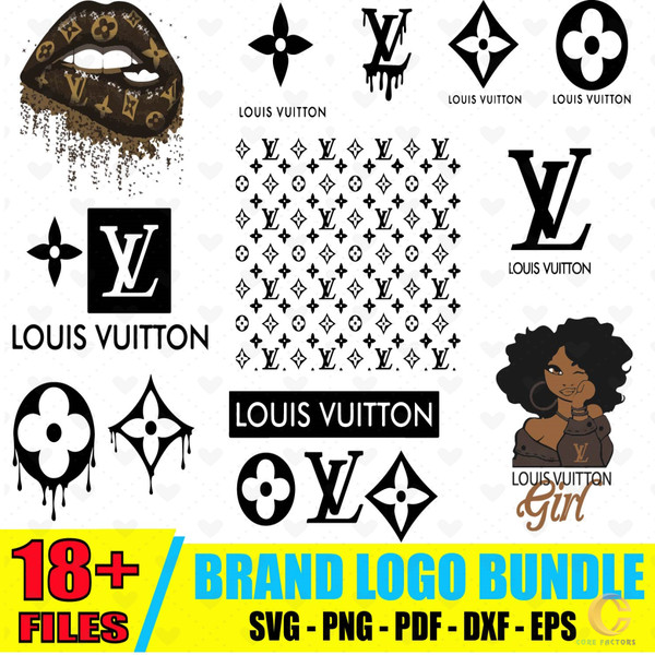 18 Louis Vuitton Bundle Svg, Louis Vuitton Svg, LV Logo Svg, - Inspire  Uplift