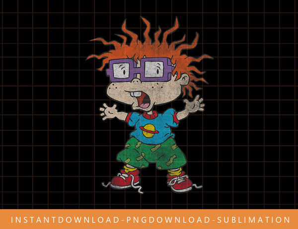 Nickelodeon Rugrats Chuckie Feature Character png, sublimate, digital print.jpg