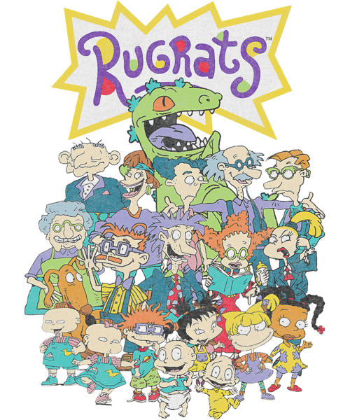 Nickelodeon Rugrats Full Character Portrait T-Shirt.pngNicke - Inspire ...