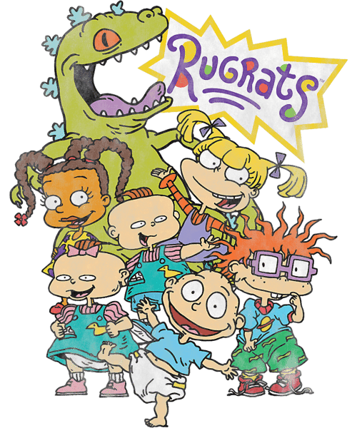 Nickelodeon Rugrats Happy Character Party T-Shirt.pngNickelo - Inspire ...