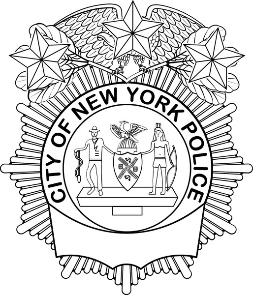 NYCP svg Chief of Staff Badge template vector file editable custom number, Cnc laser engraving, Cricut File,.jpg