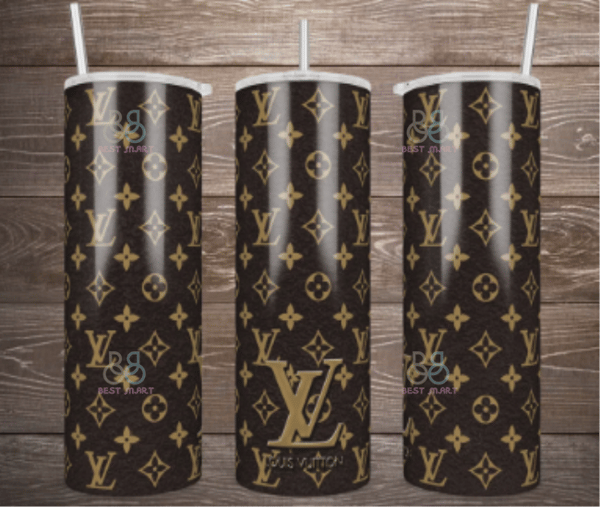Louis Vuitton Tumbler Wrap, 20oz Skinny Straight, Luxury Brands Wrap