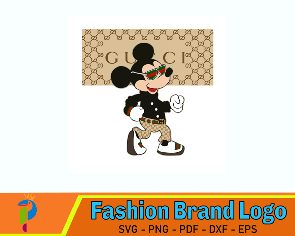 Chanel Mickey Svg, Louis Vuitton Mickey Svg,Mickey Svg, Mick - Inspire ...