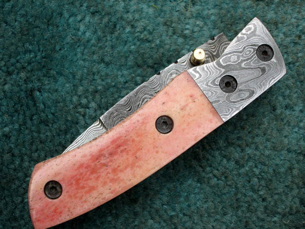 Damascus Pocket Knife.JPG