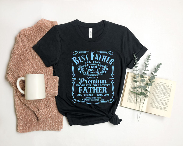 Best Father All Time T-shirt, Best Father ever Shirt, Vintage Father Shirt, Father's Day Shirt, Retro Father's Day Gift Shirt, Hero Dad Tees - 2.jpg