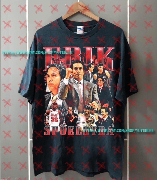 Erik Spoelstra Shirt, Basketball shirt, Classic 90s Graphic Tee, Unisex, Vintage Bootleg, Gift, Retro YL258 - 4.jpg