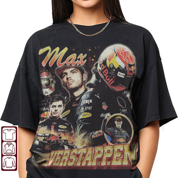 Max Verstappen 90s Vintage, Max Verstappen Bootleg Shirt, Max Verstappen Tee, Max Verstappen Shirt, Max Verstappen Merch - 1.jpg