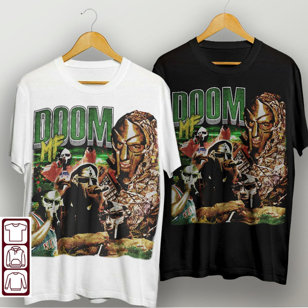 Mf Doom 90s Vintage Shirt, Mf Doom Bootleg Shirt, Mf Doom Tee - 2.jpg