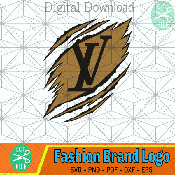 Louis Vuitton Logo SVG, DXF, EPS, PNG, Cut Files For Silhouette