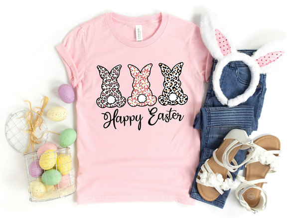 Happy Easter Shirt,Womens Easter Shirt,Easter Day,Easter Bunny Shirt,Easter Family Shirt,Easter Matching Shirt,Easter Shirt - 1.jpg