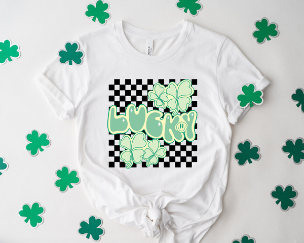 Lucky Shamrock Shirt, Shamrock Shirt, Lucky Shirt, St Patricks Day Shirt, Patricks Day Shirt, St Patricks Shirt, Patricks Day Tee, Lucky Tee - 2.jpg