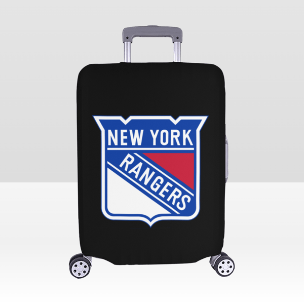 New York Rangers Luggage Cover, Luggage Protective Print Cover, Case Cover.png