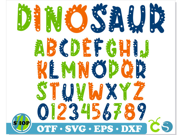 Dinosaur font ttf svg 1.jpg