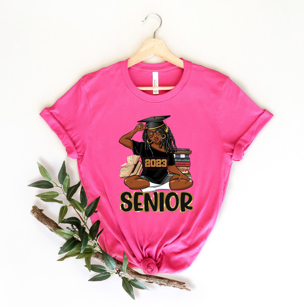 Black Woman Graduation 2023 T-Shirt, Masters graduation Shirt, Class Of 2023 Shirt, Graduation Shirt, Graduation Gift Shirt,2023 Senior Gift - 1.jpg