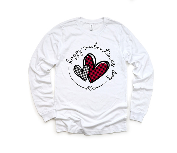 Buffalo Plaid Heart Valentines Day Shirt,Valentines Day Shirts For Woman,Heart Shirt,Cute Valentine Shirt,Valentines Day Gift,Couple Shirt - 3.jpg