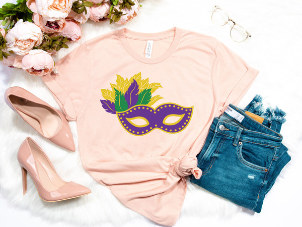 Mardi Gras Mask Shirt,fleur de lis Shirt, Fat Tuesday Shirt,Flower de luce Shirt,Louisiana Shirt,New Orleans Shirt,Carnival Mardi Gras Shirt - 2.jpg