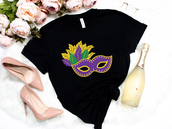 Mardi Gras Mask Shirt,fleur de lis Shirt, Fat Tuesday Shirt,Flower de luce Shirt,Louisiana Shirt,New Orleans Shirt,Carnival Mardi Gras Shirt - 3.jpg