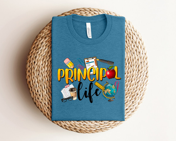 Principal T Shirt , Teacher's Day Gift , Gift for Principal, Teacher Appreciation Shirt , Best Teacher Shirt , Back To School Shirts - 4.jpg