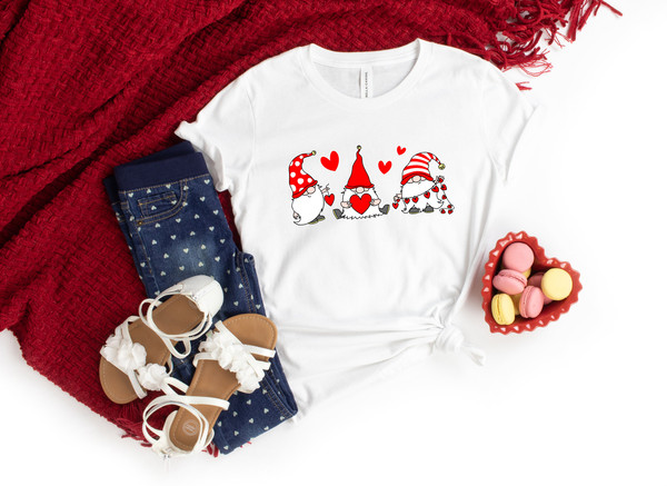 Valentine Gnomes Hearts Shirt,Valentines Day Shirt For Woman,Heart Shirt,Cute Valentine Shirt,Scandinavian Gnome Shirt,Valentines Day - 2.jpg