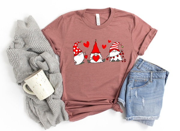 Valentine Gnomes Hearts Shirt,Valentines Day Shirt For Woman,Heart Shirt,Cute Valentine Shirt,Scandinavian Gnome Shirt,Valentines Day - 3.jpg