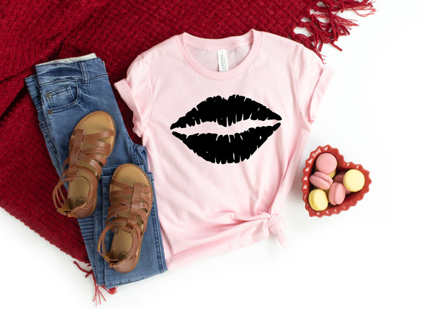Valentines Day Shirt,Lips Shirt,Valentines Day Shirts For Women,Lips Kiss Tee, Cute Valentine Shirt, Cute valentine tee,Love Shirt - 3.jpg