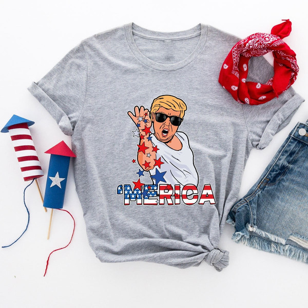 4th Of July Shirt, America Shirt, Funny President Shirt, Funny Politics Shirt, Merica Shirt, Political Humor, America Shirt, Salt Bae Shirt - 2.jpg