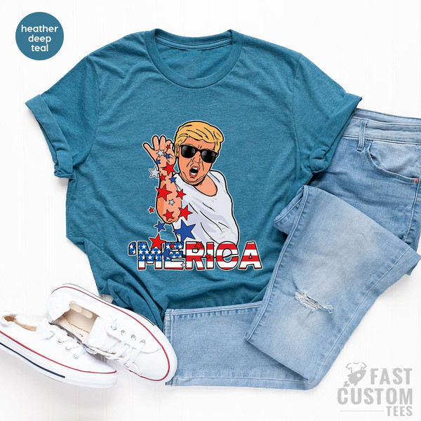 4th Of July Shirt, America Shirt, Funny President Shirt, Funny Politics Shirt, Merica Shirt, Political Humor, America Shirt, Salt Bae Shirt - 4.jpg