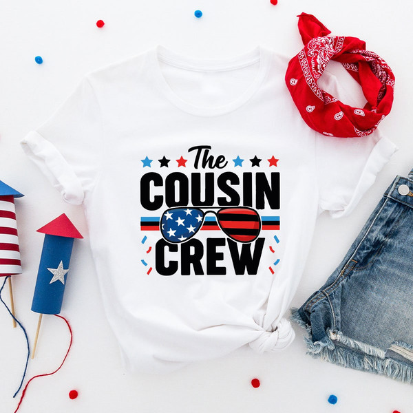 4th of July Shirt, USA Shirt, Patriotic Shirt, Cousin Crew Shirts, The Cousin Crew Shirt, America Shirt, Independence Day, Fourth of July - 3.jpg