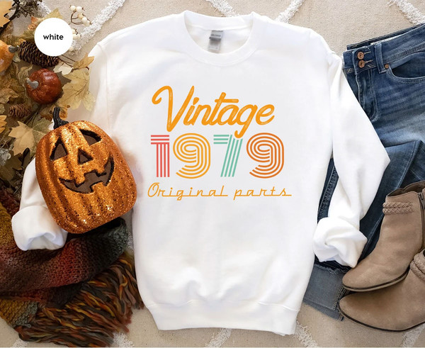 44rd Birthday Hoodie, Vintage 1979 Sweatshirt, 44rd Birthday Gift for Women, 44rd Birthday Shirt Men, Retro Long Sleeve Shirt, Vintage Shirt - 7.jpg