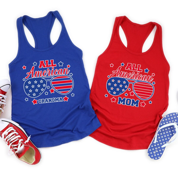 All American Family Shirts, Independence Day, 4th Of July Family Shirts, Matching Family Shirt, Family Gift, Memorial Day, Patriotic Shirt - 2.jpg