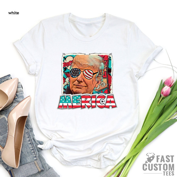 America Shirt, 4th Of July Shirt, Funny President Shirt, Funny Politics Shirt, Merica Shirt, Political Humor, Merica T Shirt - 5.jpg