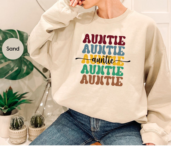 Aunt T-Shirt, New Aunt Gift, Auntie Graphic Tees, Aunt Gift, Aunt Vneck TShirt, Cute Auntie Clothes, Gift for Auntie, Best Auntie Ever Shirt - 7.jpg