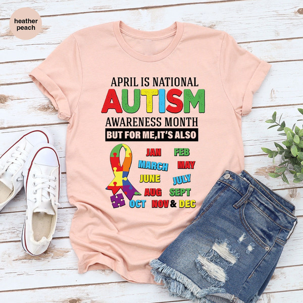 Autism Shirt, Autism Awareness Month TShirt, Autism Teacher T Shirt, Autism Mom Crewneck Sweatshirt, Autism Gift, Neurodiversity T-Shirt - 3.jpg