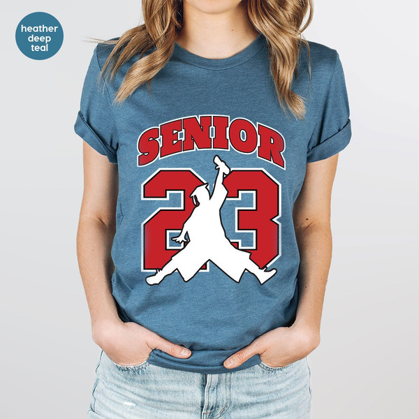 Back to School Shirt, Senior Vneck Shirt, Senior 2023 Shirt, Graduation Gifts, Class of 2023 Graphic Tees, School Shirt, Senior Gift - 2.jpg