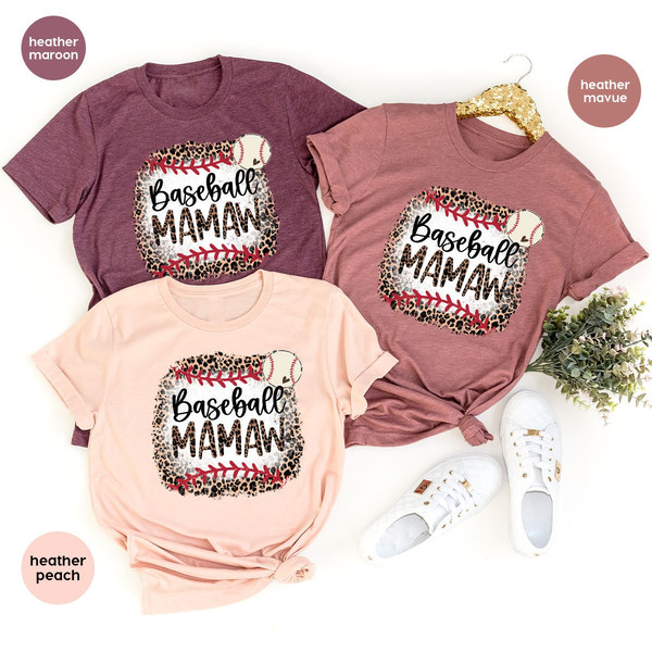 Baseball Mom Shirt, Baseball Sweatshirt, Gift for Mom, Baseball Graphic Tees, Mother's Day Gift, Baseball Mama T-Shirt, Baseball Gift - 3.jpg