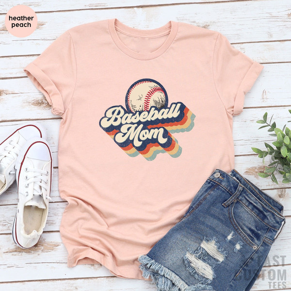Baseball Mom T-Shirt, Baseball Lover Shirt, Sports Mom Shirt, Baseball Mama Shirts, Match Days T-Shirt, Gift for Mom, Sports Mom Shirt - 6.jpg