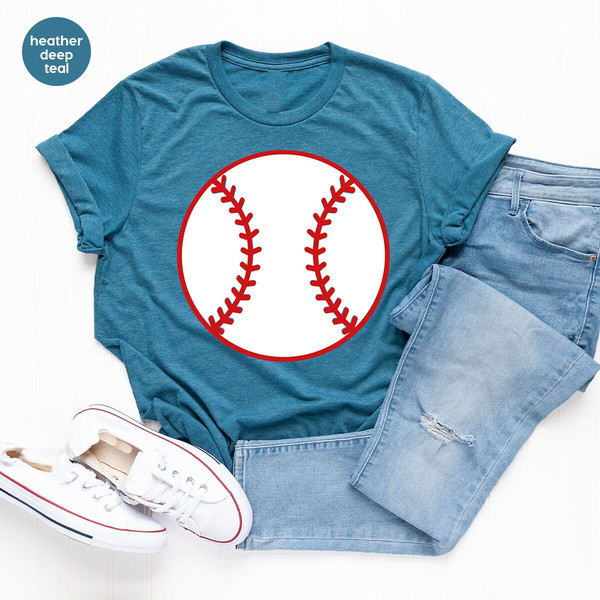Baseball T-Shirt, Sports Graphic Tees, Baseball Mom Shirt, Baseball Coach Gift, Baseball Gift, Baseball Sister Shirt, Baseball Player Outfit - 4.jpg