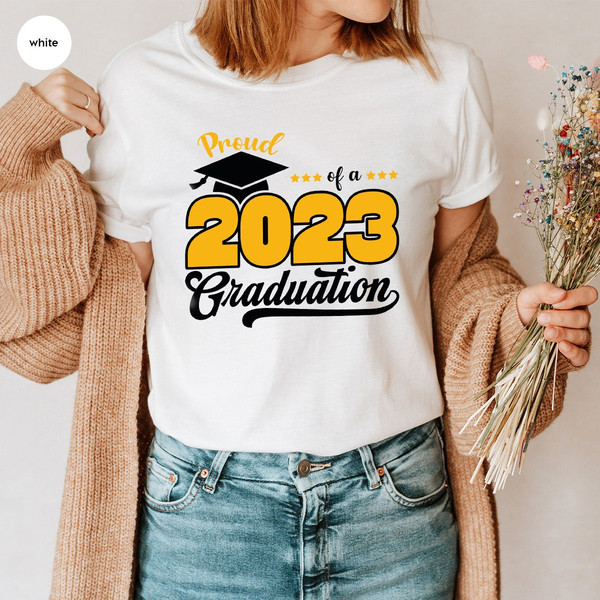 Class of 2023 T-Shirt, Graduation Graphic Tees, School Shirt, Senior Shirt, Graduation Gift, Senior 2023 Vneck Shirt, Back to School T-Shirt - 2.jpg