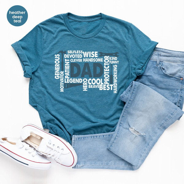 Cool Dad TShirt, Fathers Day Gifts, Handyman Graphic Tees, Trendy Daddy Clothing, Grandpa Gift, Mechanic Outfit, Gift for Him, Husband Shirt - 3.jpg