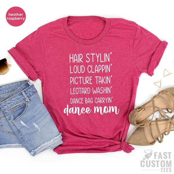 Dance Mom Shirt, Favorite Mom Tee, Dance Lover Mom Gift, Dance Mama Shirt, Dance Mom Gifts, Gift For Dance Mom, Cute Mom Gift, Mothers Day - 5.jpg