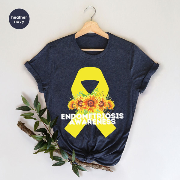 Endometriosis Shirts, Endometriosis Awareness Tee, Endometriosis Crewneck Sweatshirt, Endometriosis 1 in 10 Shirt, Support Shirts for Women - 3.jpg
