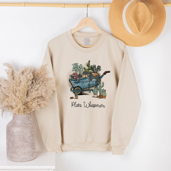 Plant Gifts For Her, Unisex Plant Hoodie, Plant Long Sleeve Shirts, Plant Lover Gift, Gardening Sweatshirt For Gardener, Plant Parenthood - 3.jpg