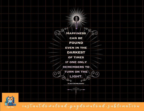Harry Potter Dumbledore Happiness Can Be Found Quote png, sublimate, digital download.jpg