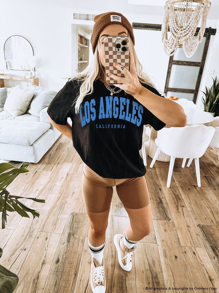 Los Angeles California Shirt, Los Angeles California T-Shirt, Los Angeles California Gifts, Soft Unisex Tee - 1.jpg