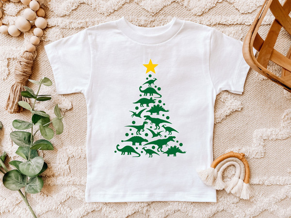 Tree Rex Shirt, Christmas Dinosaur Shirt, Dino Shirt, T-Rex Shirt, Christmas Shirt, Family Christmas Shirt, Christmas Tree Shirt - 1.jpg