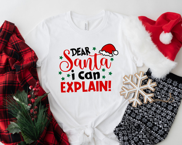 Dear Santa I Can Explain Shirt, Merry Christmas Shirt , Christmas Gift, Santa Shirt, Dear Santa, Christmas Santa Shirt, Christmas Party - 2.jpg